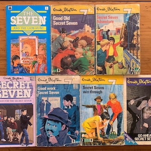 Enid Blyton's Secret Seven Mystery Series in paperback