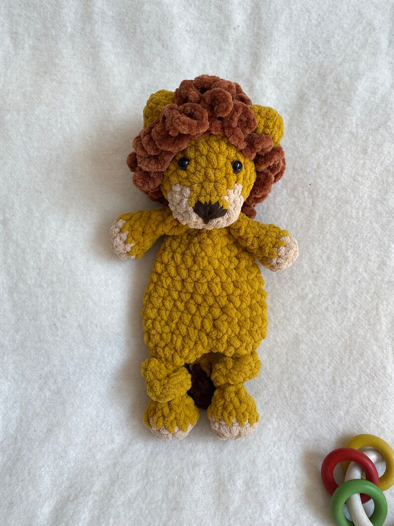 Lion Crochet Pattern Crochet Lion Snuggler Pattern Amigurumi - Etsy