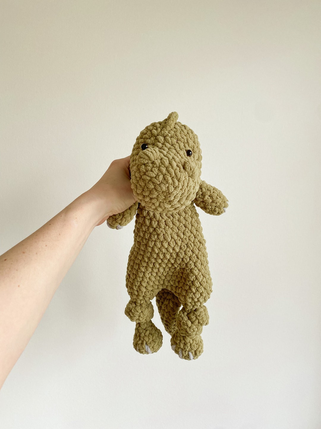 Dino Crochet Pattern. Amigurumi Dinosaurs. Dino Snuggler With Etsy