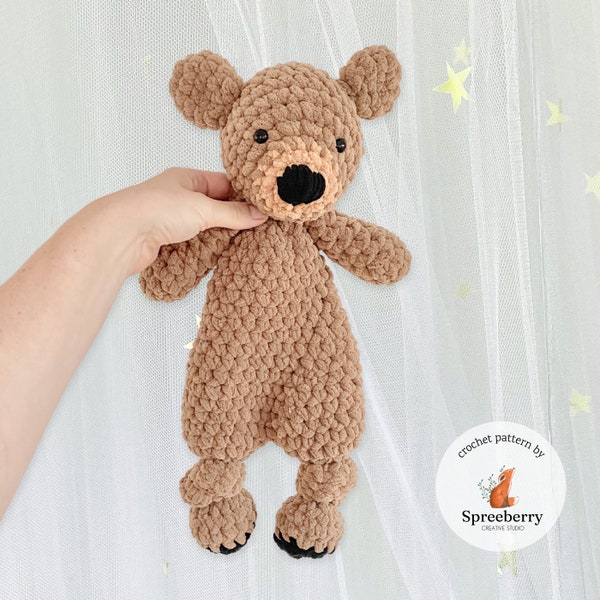 Modèle de crochet d’ours Modèle de crochet d’ours en peluche Modèle d’ours au crochet Modèle d’ours Snuggler