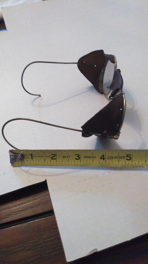 Antique American Optical Co AO 7 Safety Glasses L… - image 10