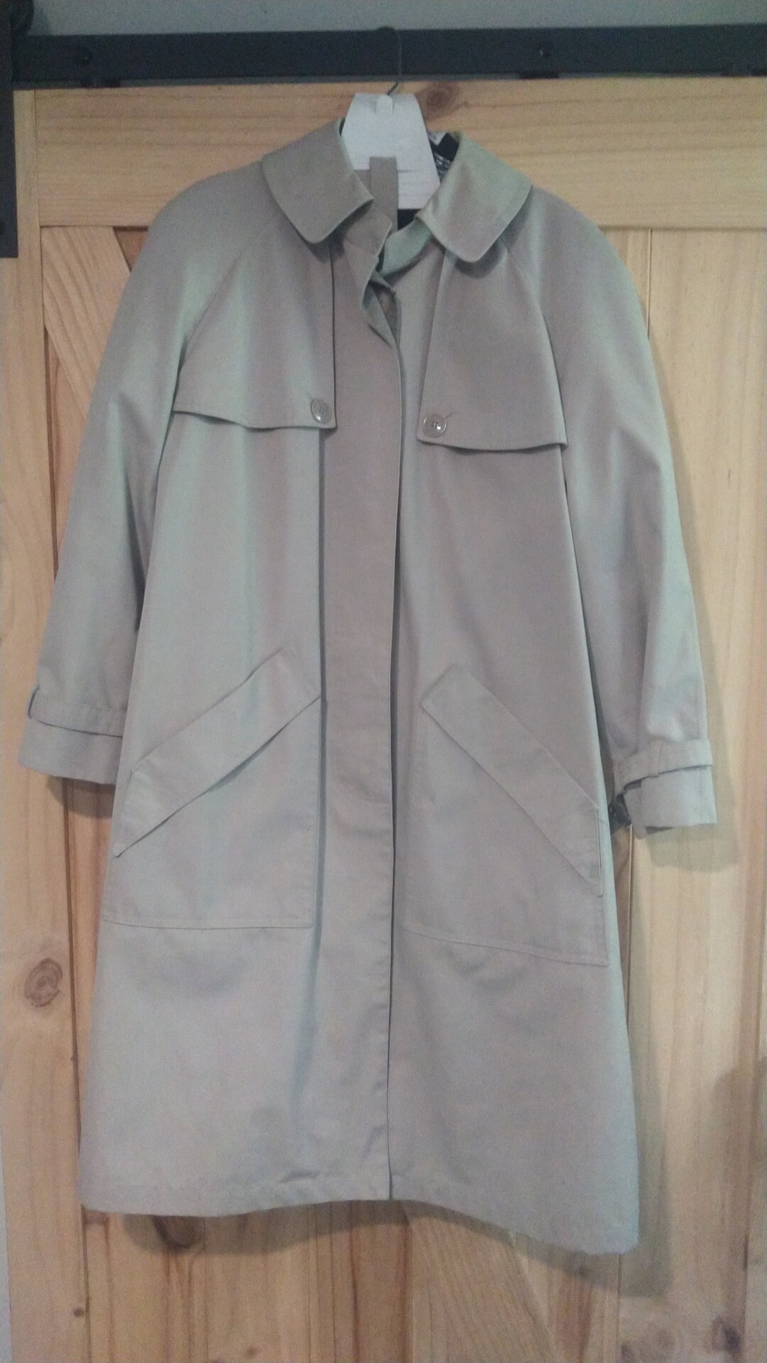 Vintage Misty Harbor Rain Jacket Trench Coat Womens Wearing Good Health ...