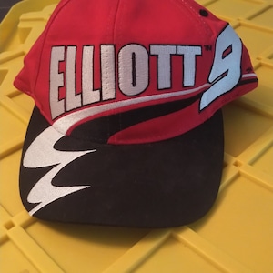 NASCAR Bill Elliott 9 Dodge Motorsports Racing Chase Authentic Hat Vintage 90s Cap