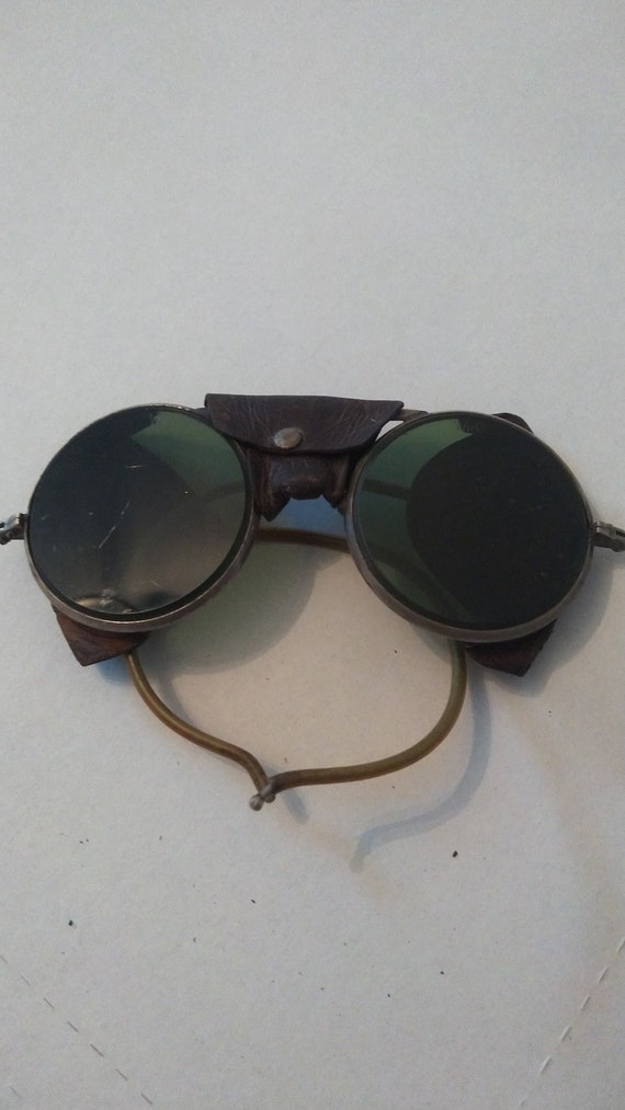 Vintage Willson Safety Glasses Tinted Sunglasses L