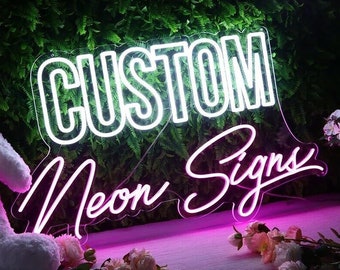 Eurotex Customized Neon Signs for Home Decor | Custom Neon Sign | Neon Sign Bedroom | Neon Bar Sign