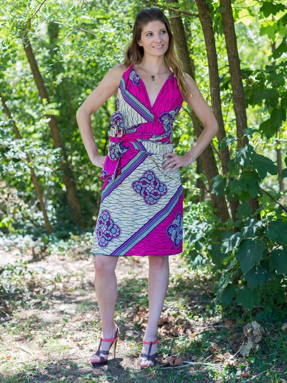 Robe portefeuille wax sale