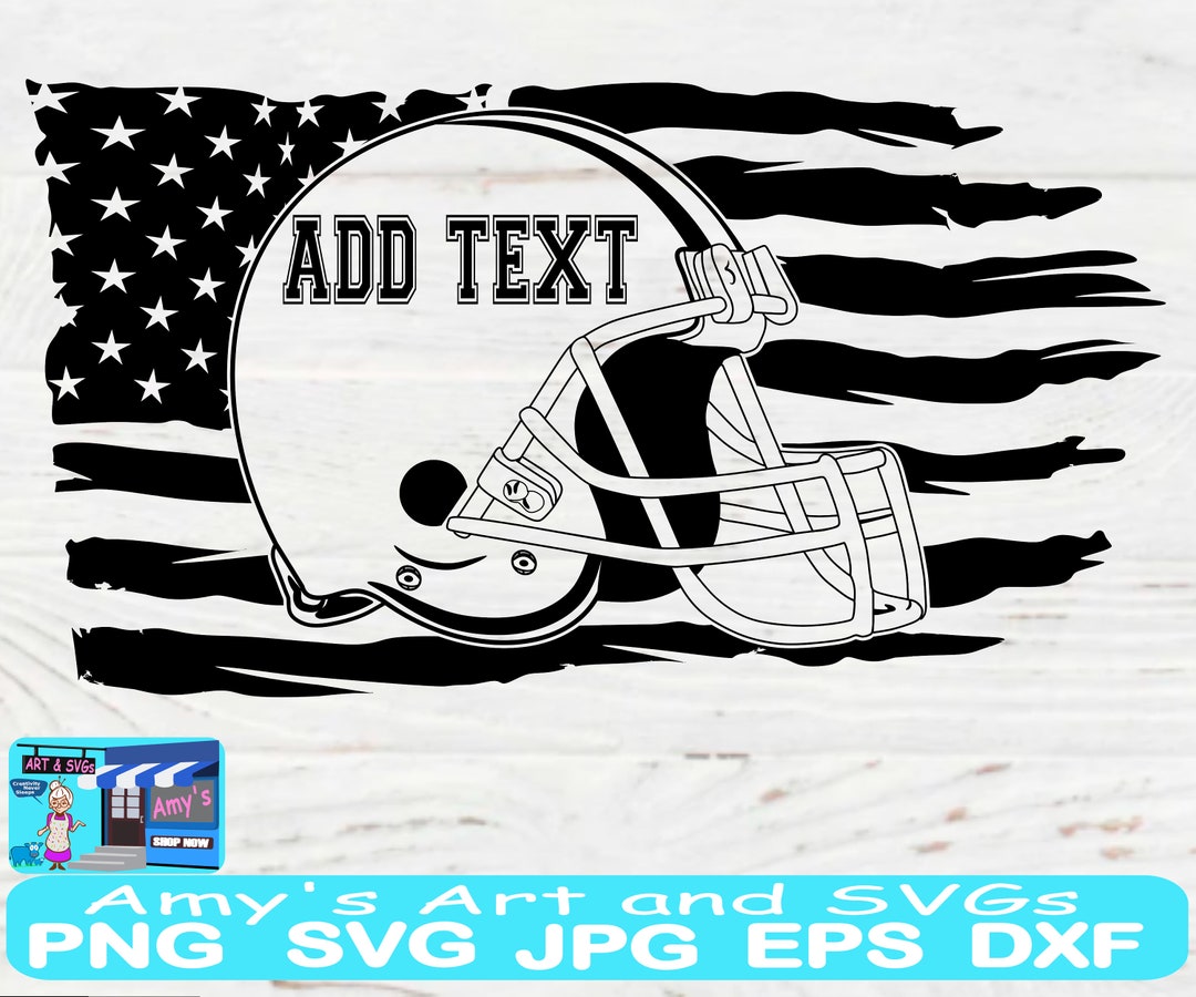 Football Helmet Name Frame Svg Football Svg Football Season Etsy