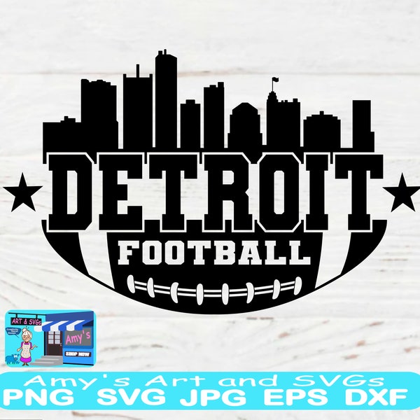 Detroit Football svg, Detroit Football Players svg, Detroit Fans svg, Detroit Skyline svg, Detroit svg, Detroit Sweatshirt svg, CRICUT