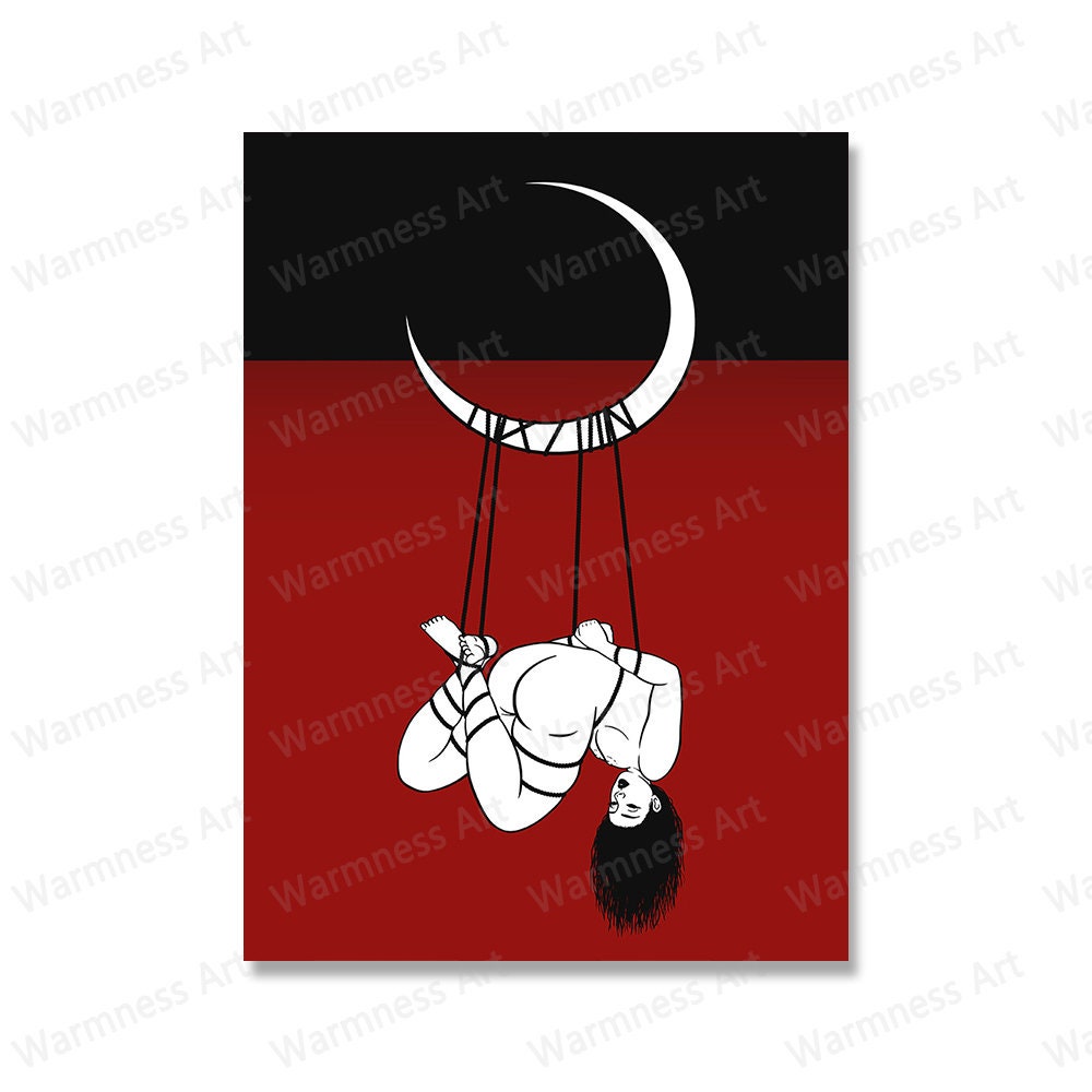 Sexy Nude Poster Lovers Satanic Canvas Paintings Erotic Body Sex Robet sexy-nude-poster-lovers-satanic-canvas-paintings-erotic-body-sex-robet