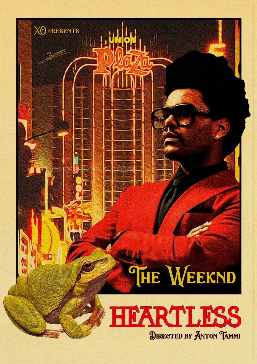 Discover The Weeknds Chanteur Poster