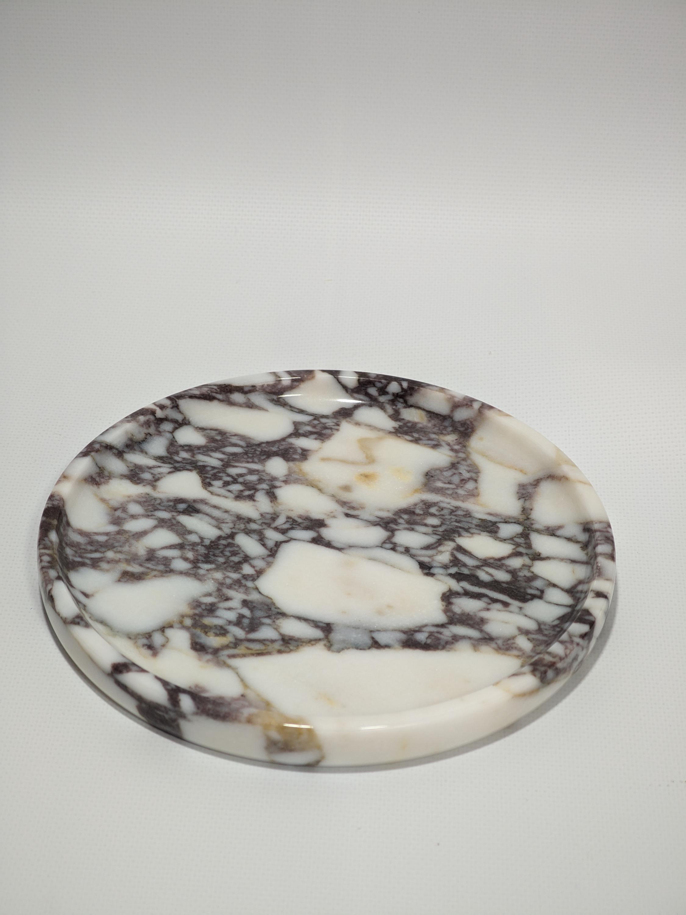 Calacatta Viola Marble Plate – Polished Finish