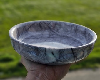 Marble Decorative Bowl-Real marble bowl- 8.2