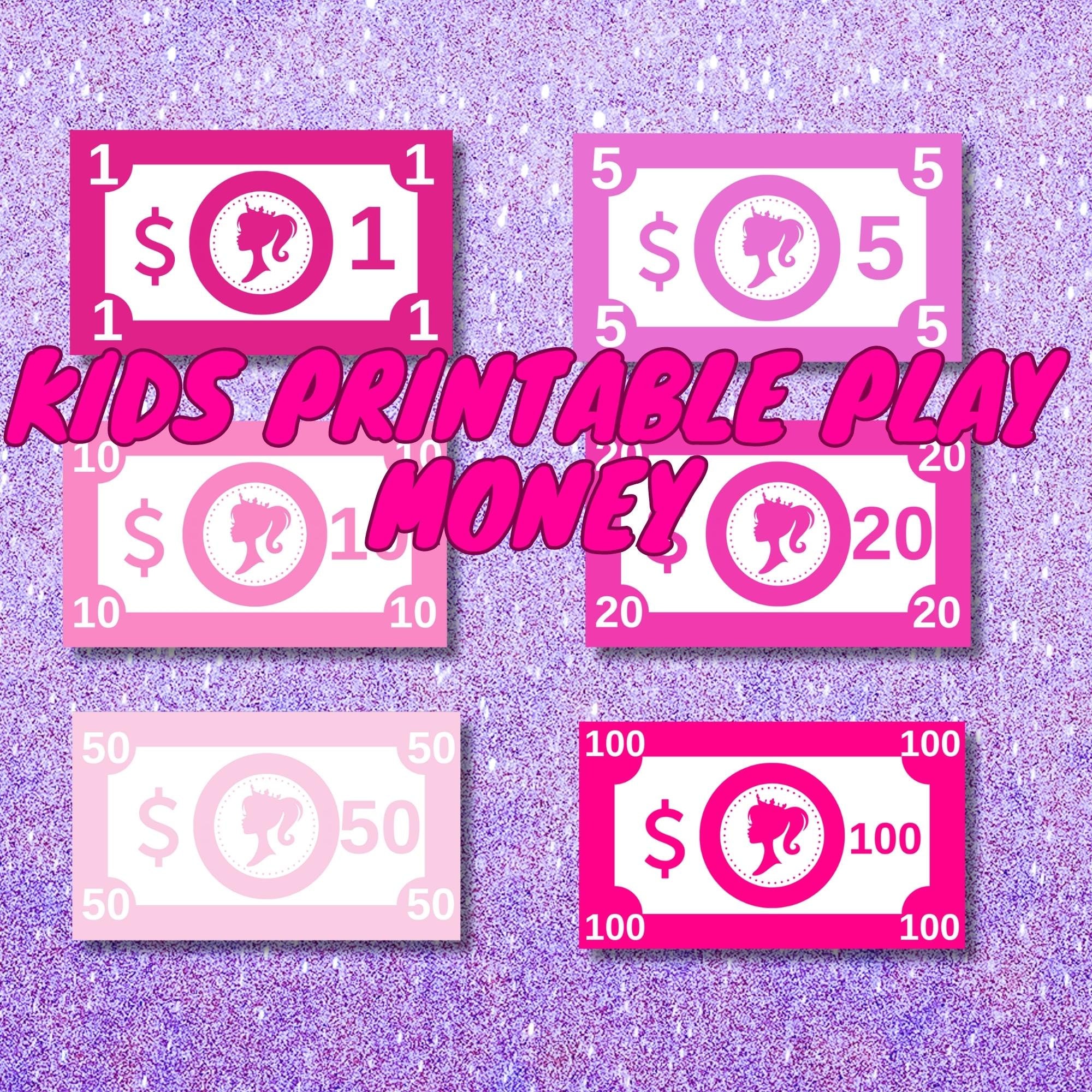 Barbie Play Money With Free Rhymes/play Money and Free Gift/play Money ...