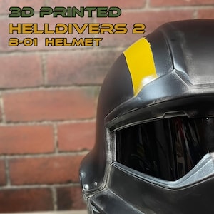 Casque tactique Helldivers 2 B-01 - DIY