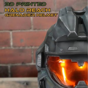 Halo Reach - Hełm grenadiera (Jorge) - DIY