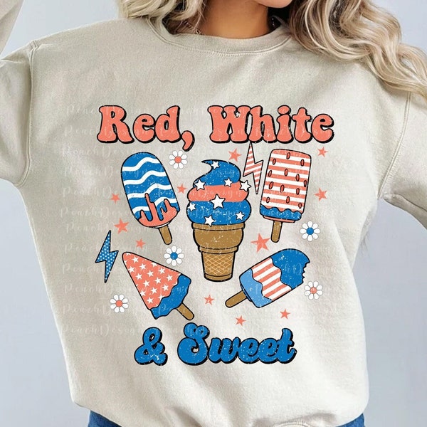 Red White And Cool PNG, 4th Of July Png, Retro America Sublimation, Patriotic Popsicle Png, Patriotic Png, Independence Png, Sublimation PNG