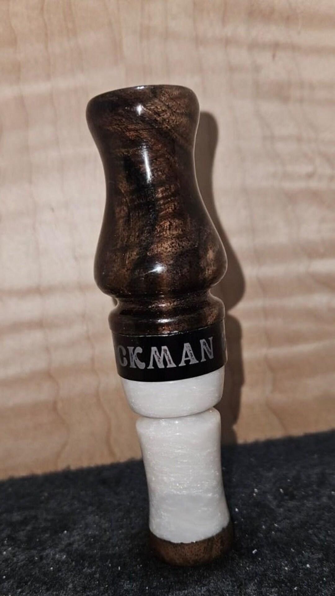 Claro Walnut & Acrylic Short Reed Goose Call. Etsy
