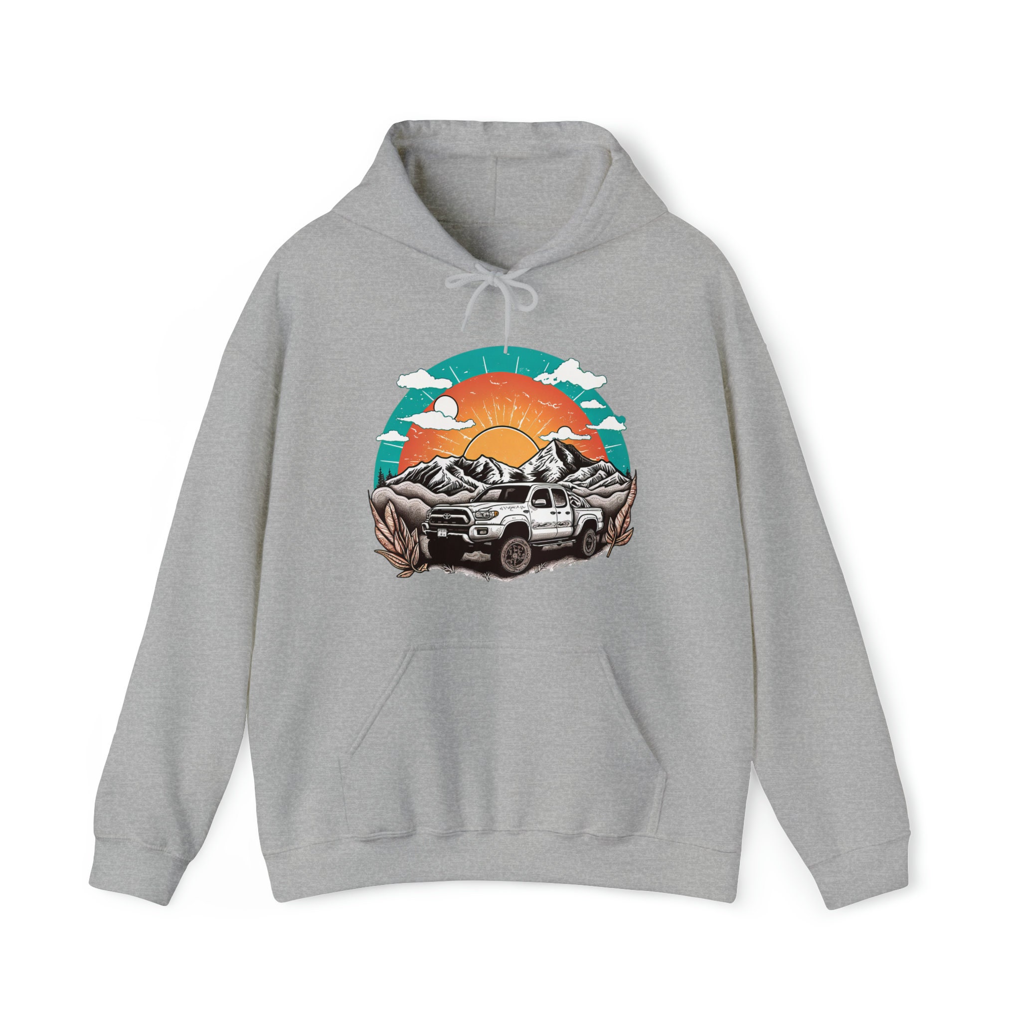 Toyota Tacoma Mountain Sunrise Hoodie