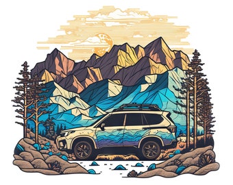 Subaru Forester Graphic Tee