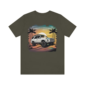 Beach Running Toyota 4Runner Graphic Tee