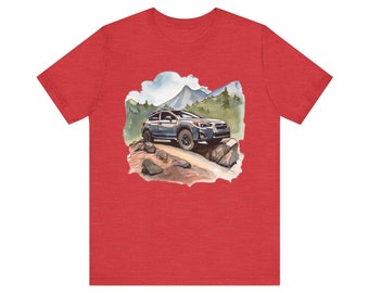 Watercolor Subaru Crosstrek Graphic T