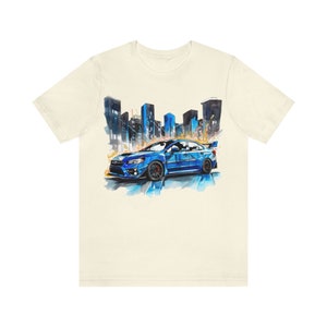 Watercolor Subra WRX STI Graphic Tee