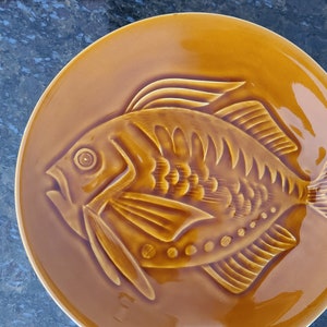 Robert Picault Longchamp French Ceramic Fish Plates (3)
