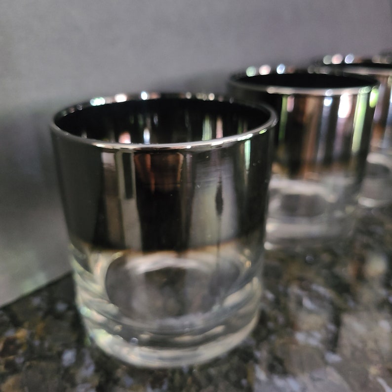 Fading Rocks MCM Ombré Silver Fade Rocks / Lowball 5 - Etsy