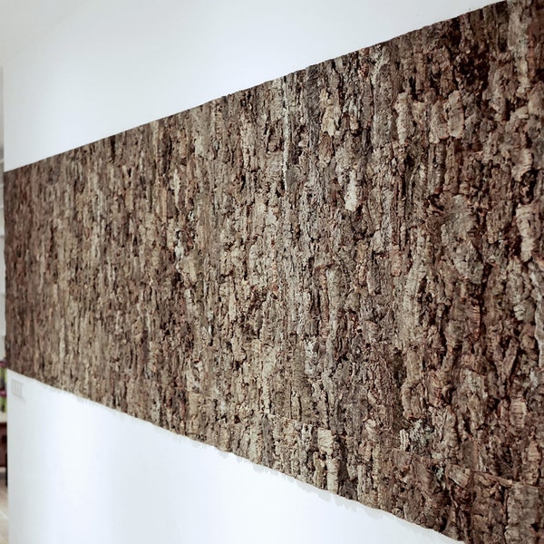 Decorative wall cork bark VIRGIN 915 x 610 x 25 mm