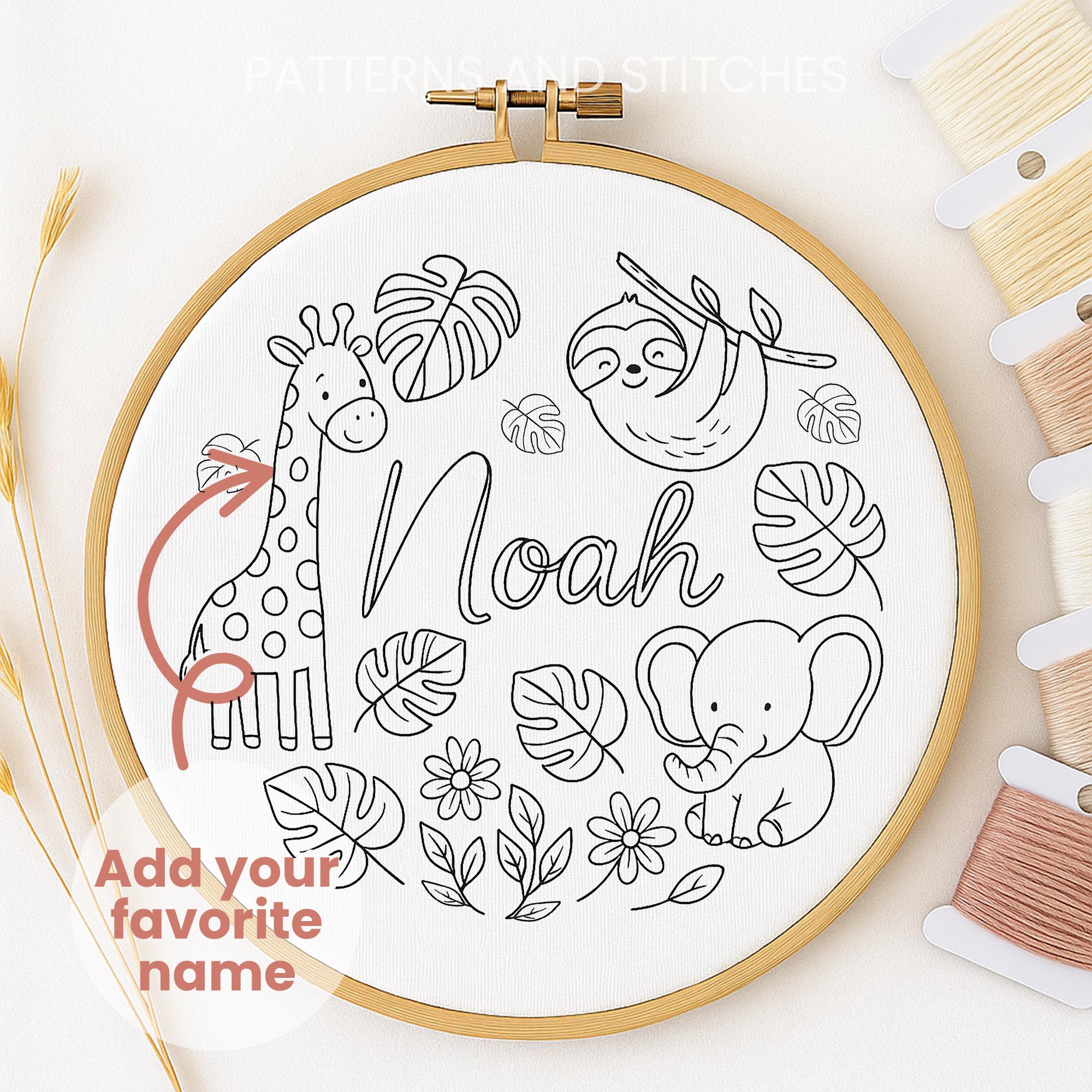 Embroidery Ideas for Baby Boy