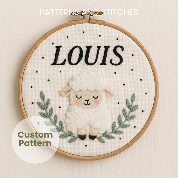 Kits de Démarrage de Broderie d'Aiguille de Poinçon avec Motif