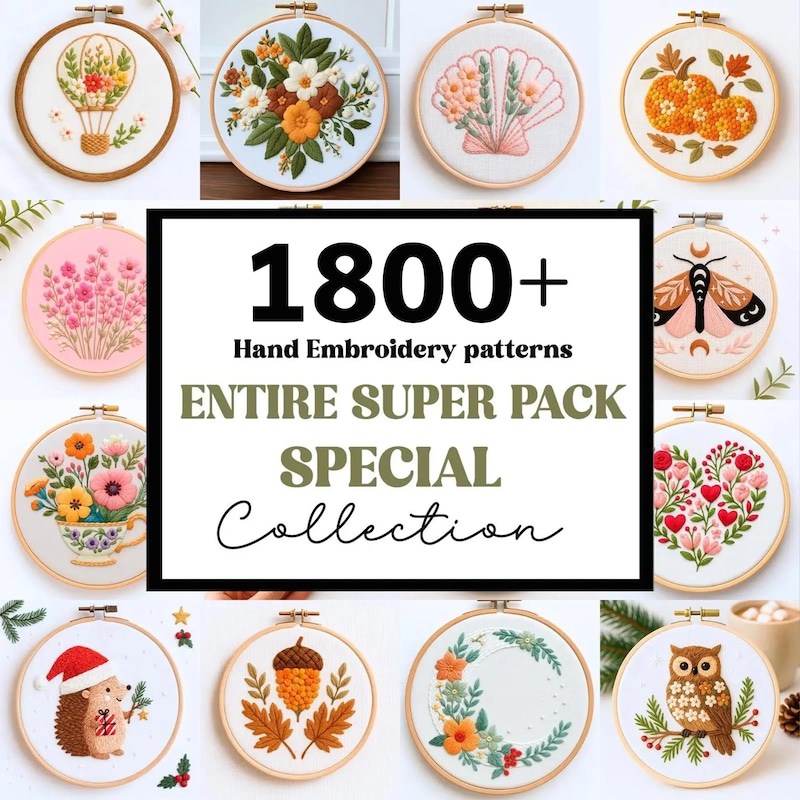 All Embroidery Designs - Etsy