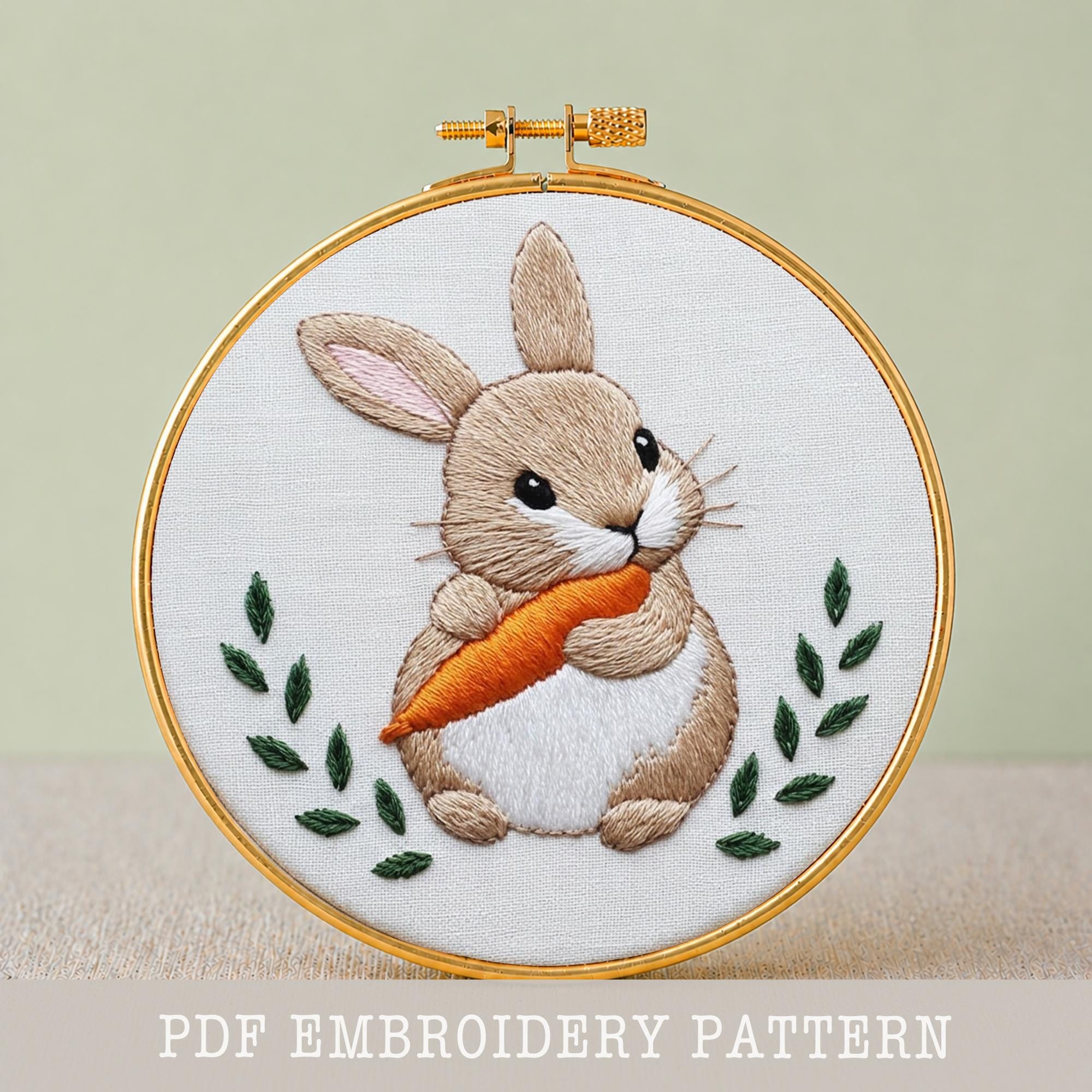 Easter Bunny with Bow Embroidery Design · Creative Fabrica Easter Bunny with Bow Embroidery Design · Creative Fabrica