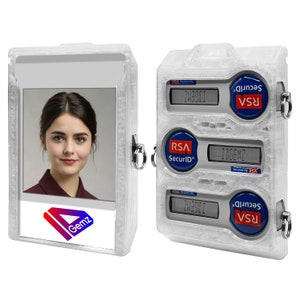 Badge Holder for Triple RSA SecurID Tokens