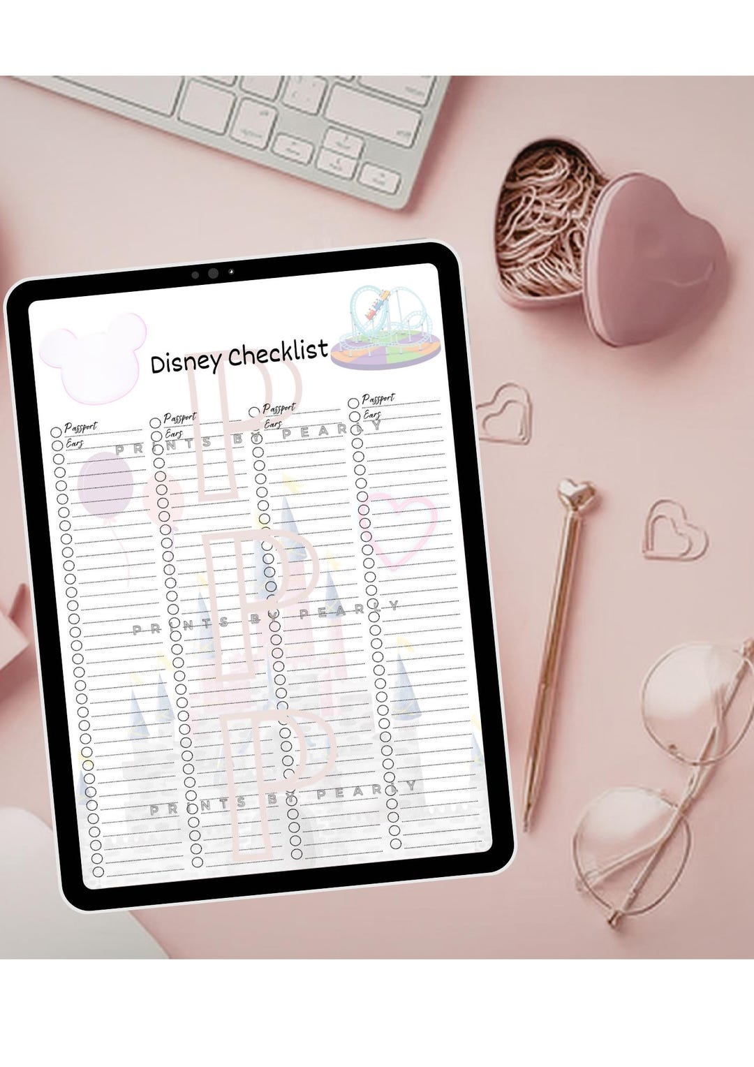 Printable Disney Packing Checklist | Family Travel Planner (digital ...