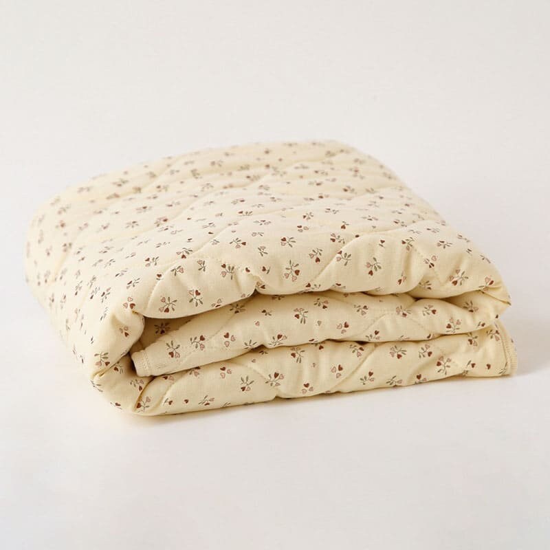 Quilted Baby Blanket Thick Cotton Blanket Newborn Blanket Etsy