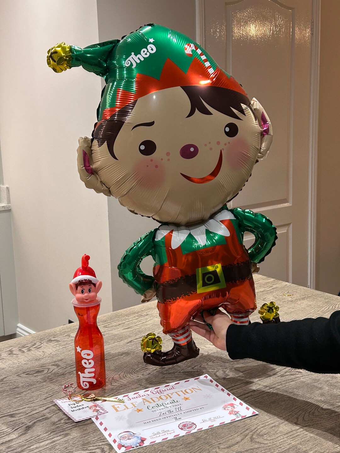 Christmas Elf Balloon Arrival Bundle - Etsy