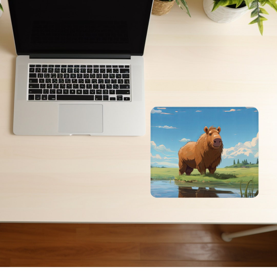 Capybara Mouse Pad, Large Desk Mat for Gamers, MTG TCG Lorcana Playmat ...