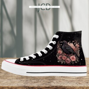 Ravens Converse Etsy