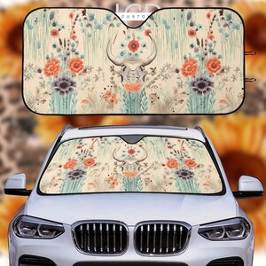 Cow Car Sun Shade - Etsy