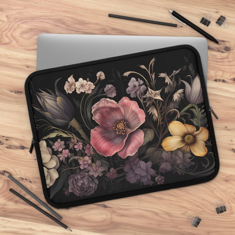 Wildflowers Cottagecore Laptop Tablet Case for iPad Floral Etsy