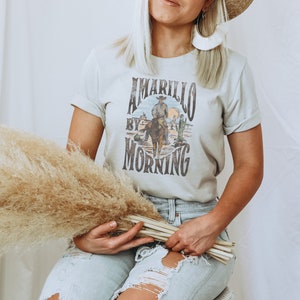 Amarillo By Morning Shirt, Country Music T-Shirt, Country Song Shirt