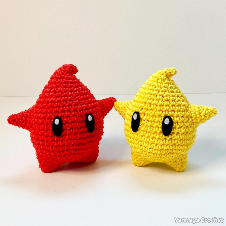 Patrón de ganchillo en PDF de Luma Super Mario Galaxy - Amigurumi inspirado en videojuegos (para principiantes) imagen 4