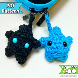 Luma Super Mario Galaxy Schlüsselanhänger Häkelanleitung PDF - Videospiel Inspiriert Amigurumi (Anfänger)