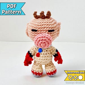 Olimar Crochet Pattern PDF - Video Game Inspired Amigurumi (Intermediate)