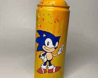 Street art spray paint