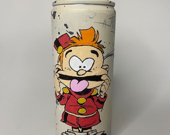 Street art spray paint
