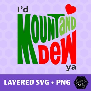 Multi Layered SVG + PNG, Cricut Design Sofort-Download, digitale Clipart Schnittdatei, skalierbare Vektorgrafik für die Lasergravur
