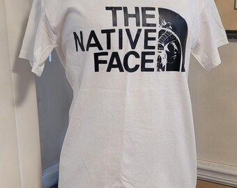 The Native Face Native American T-shirt Sz S