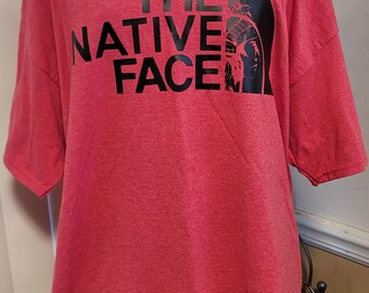 The Native Face Native American T Shirt Sz XL